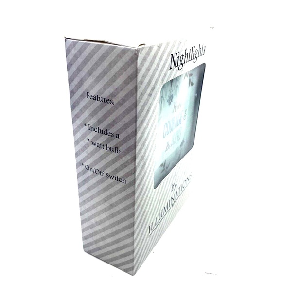 Nightlight Home Decor On Off Switch Courage and Be Kind Gift Boxed Rotating Plug - Picture 2 of 7